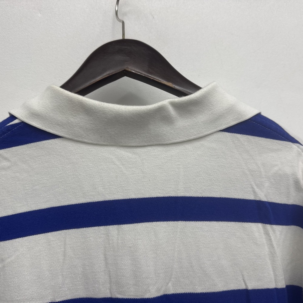 Polo Ralph Lauren Big And Tall Blue And White Striped Polo XLT - Picture 8 of 8